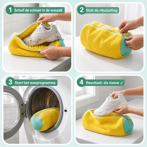 CleanShoe Tas | Schone schoenen met 1 wasbeurt