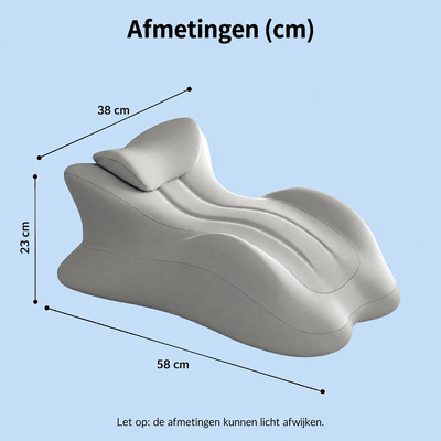 Waterdicht Intimiteitskussen – Comfort in Elke Positie