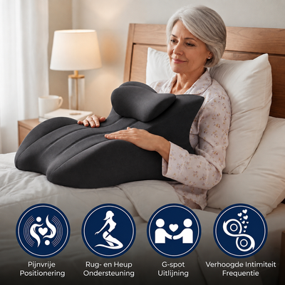 Waterdicht Intimiteitskussen – Comfort in Elke Positie