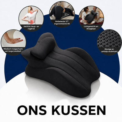 Waterdicht Intimiteitskussen – Comfort in Elke Positie