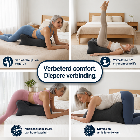 Waterdicht Intimiteitskussen – Comfort in Elke Positie