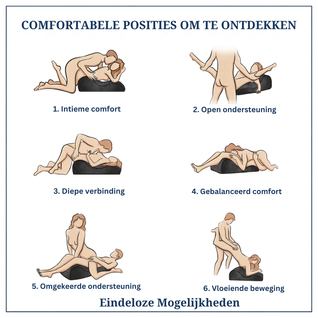 Waterdicht Intimiteitskussen – Comfort in Elke Positie